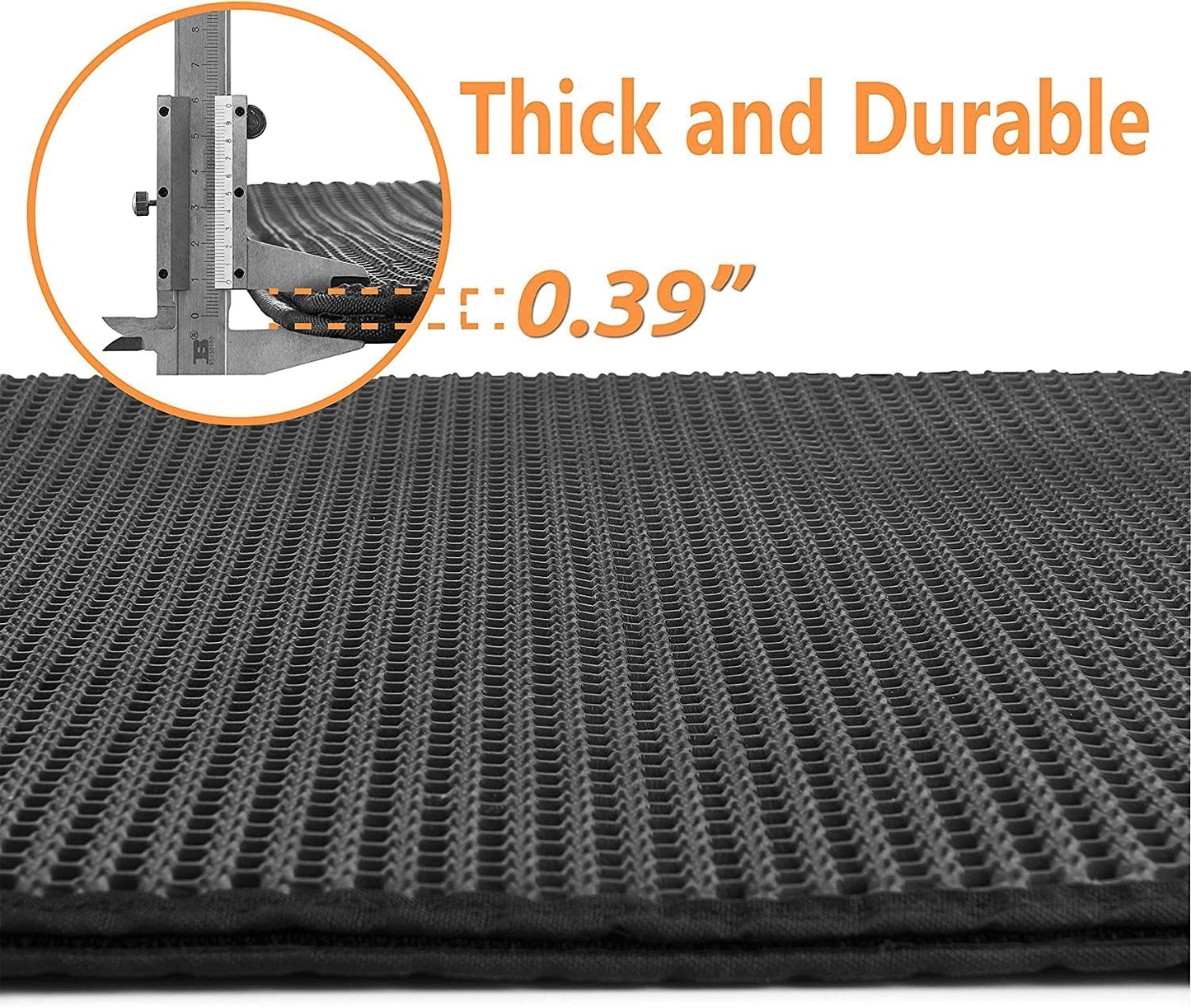 Conlun Cat Litter Mat Cat Litter Trapping Mat, Honeycomb Double Layer Design, Urine and Water Proof Material, Scatter Control, Less Waste,Easier to Clean,Washable
