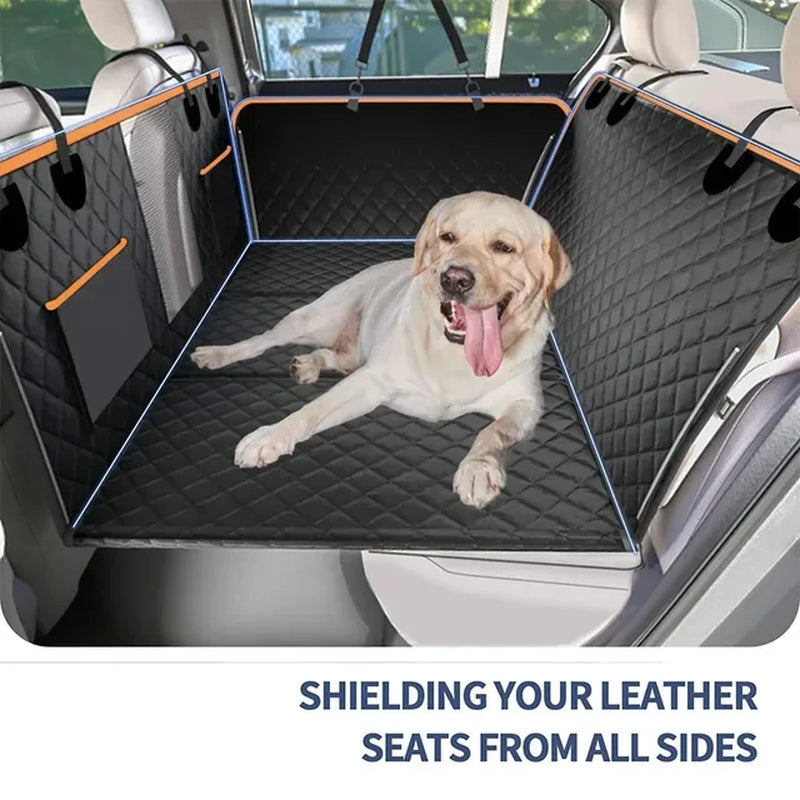 2023 New Design Large Pet Back Seat Extender Car Backseat Protector Hard Bottom for Travel