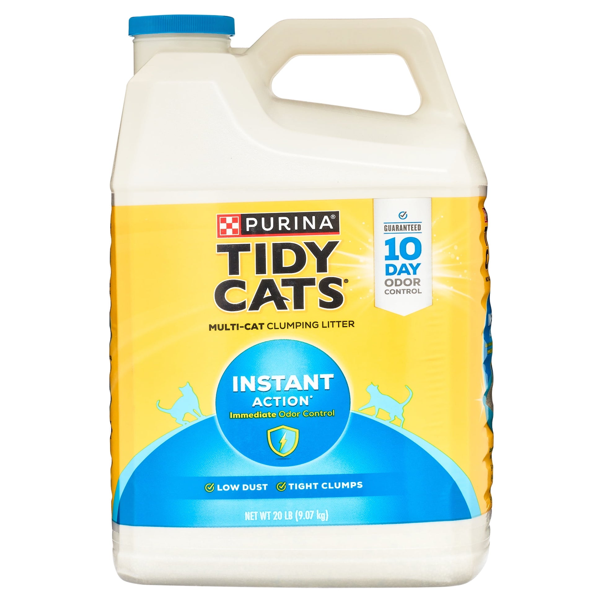 Purina  Clumping Cat Litter, Instant Action Multi Cat Litter, 20 Lb. Jug