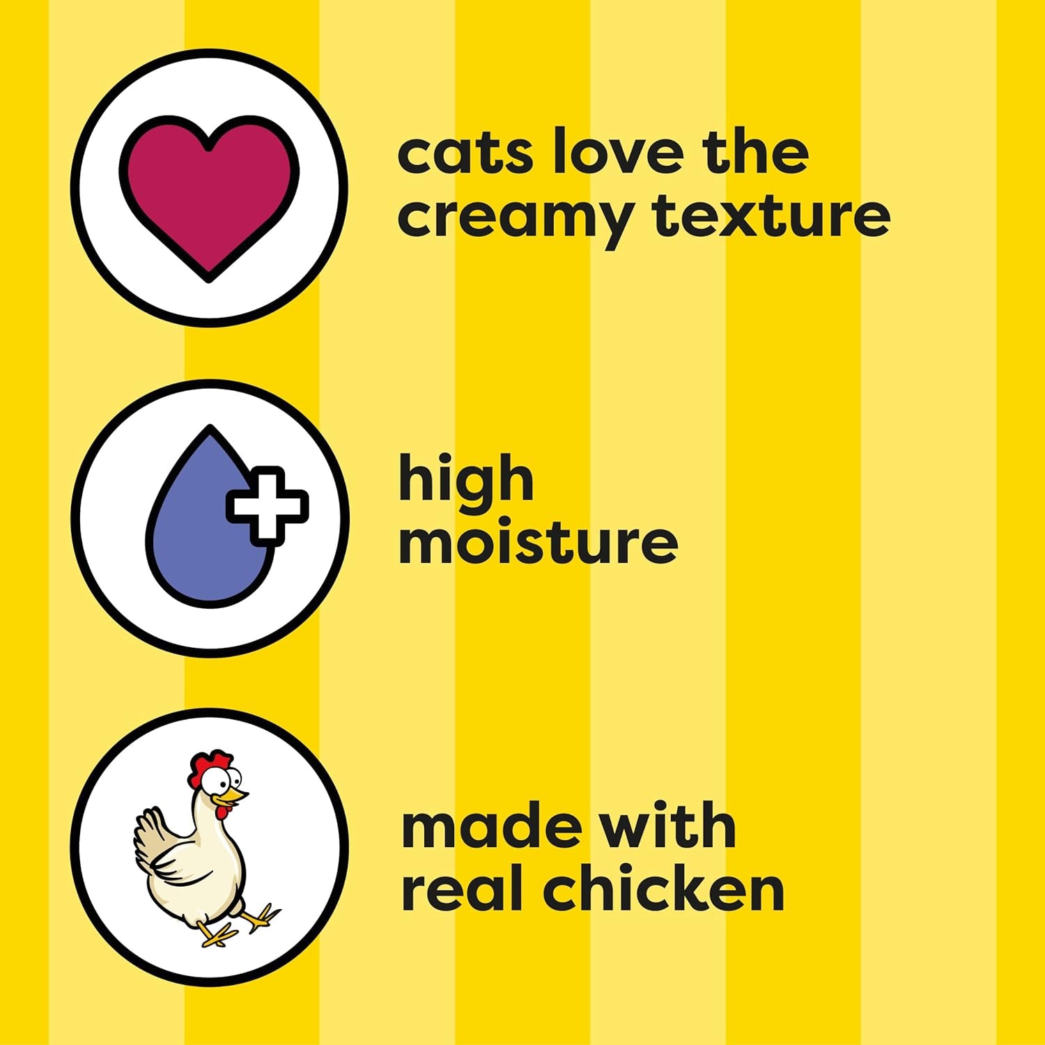 Creamy Puree with Beef Liver and Cheese, Variety Pack of Lickable, Squeezable Cat Treats, 0.42 Oz Pouches, 24 Count