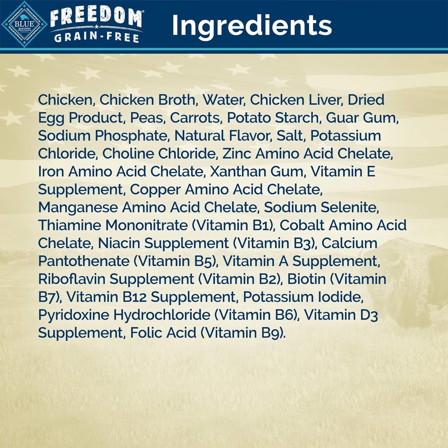Freedom Grillers Grain Free Natural Adult Wet Dog Food, Hearty Chicken 12.5Oz Cans (Pack of 12)
